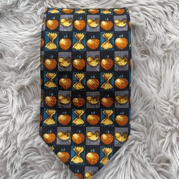 Ermenegildo Zegna Necktie 100% Silk Made In Italy - Picture 1 of 8